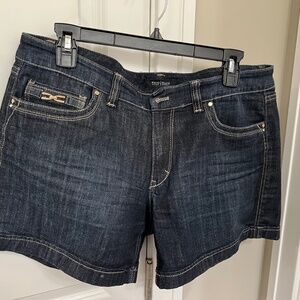 White House Black Market Denim Short Size 12